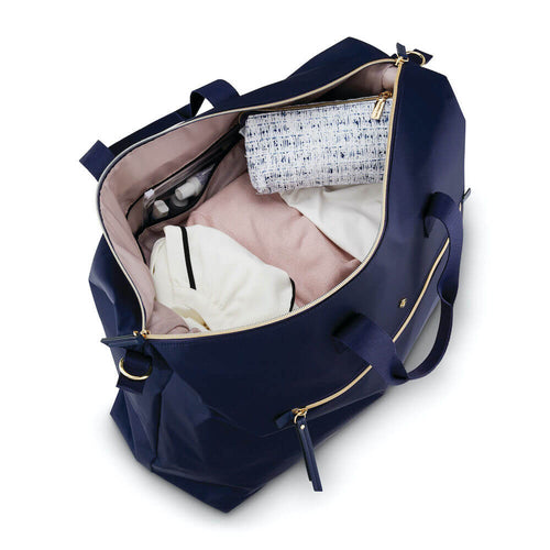 Samsonite Mobile Solution Classic Women's Duffle in Navy Blue inside view