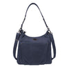 Travelon Anti-Theft Parkview Hobo Crossbody in colour Navy - Forero’s Bags and Luggage Vancouver Richmond