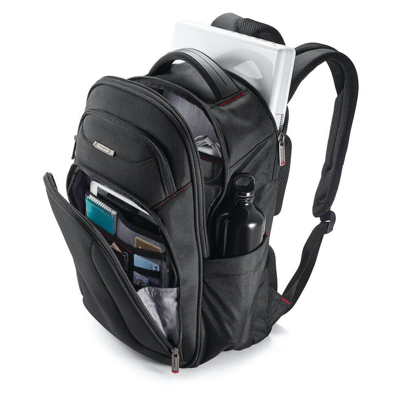 Samsonite Xenon 3.0 Slim Backpack (15.6") in Black inside view