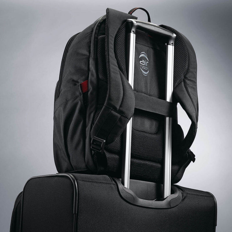 Samsonite Xenon 3.0 Slim Backpack (15.6") in Black rear view