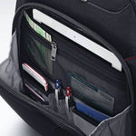 Samsonite Xenon 3.0 Large Backpack (15.6") in Black front organizer pocket
