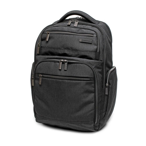 Samsonite Modern Utility Double Shot Backpack 15.6" in Charcoal front view