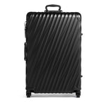 TUMI 19 Degree Aluminum Extended Trip Packing Case in Black front view