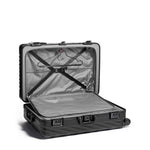 TUMI 19 Degree Aluminum Extended Trip Packing Case in Black inside view