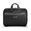 Briggs & Riley @work Medium Expandable Brief in Black front view