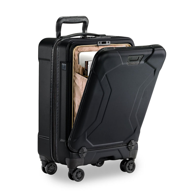 Briggs & Riley Torq Domestic Carry-On colour Stealth front pocket