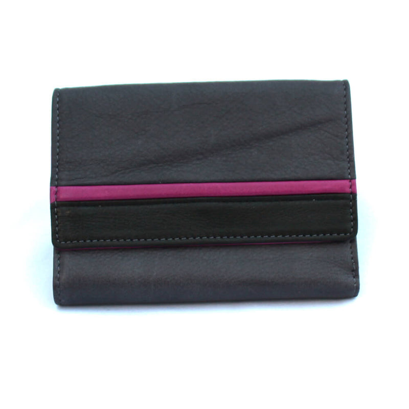 Osgoode Marley Women's Leather Flap Wallet in Storm - Forero's Vancouver Richmond
