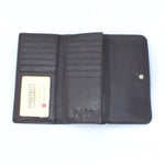 Osgoode Marley Card Case Leather Wallet in Plum - Forero's Vancouver Richmond