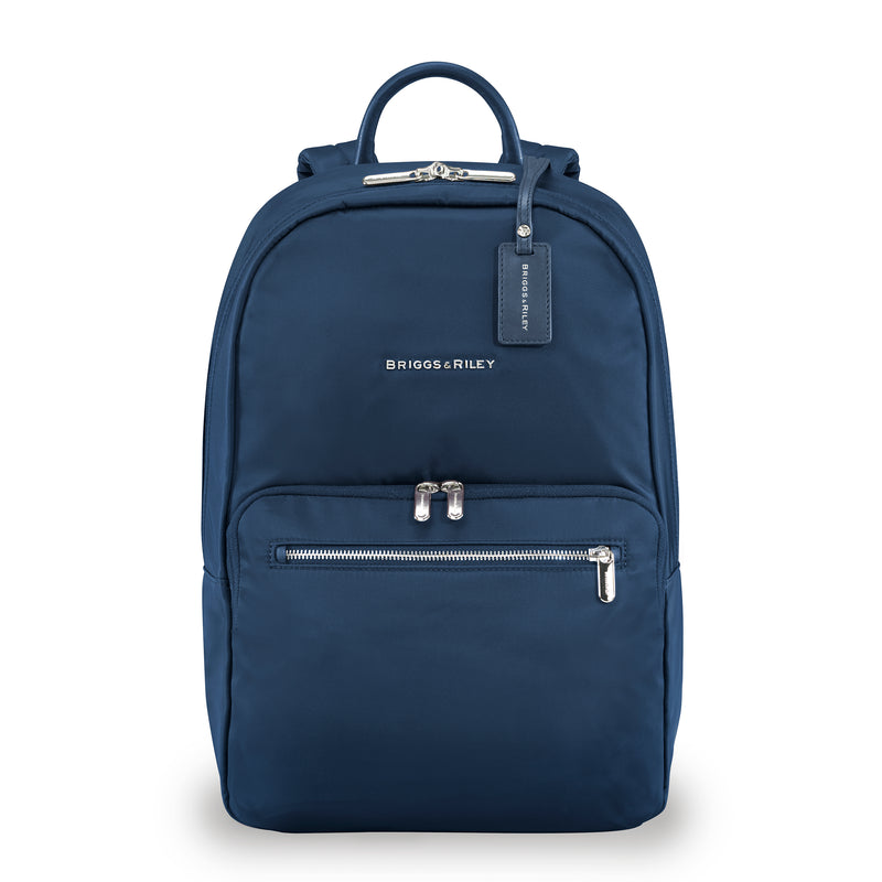 Briggs & Riley Rhapsody Women's Essential Backpack in Navy front view