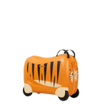 Samsonite Dream Rider Ride-On Kids Suitcase in Tiger side view