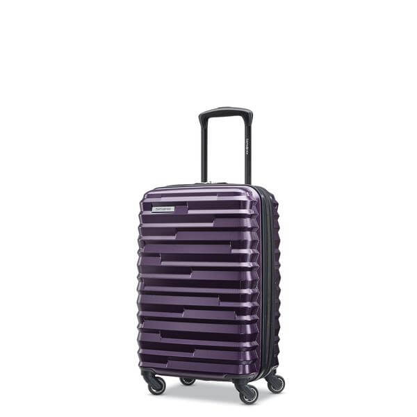 Samsonite Ziplite 4.0 Spinner Carry-On Expandable in Purple front view