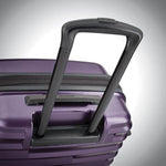 Samsonite Ziplite 4.0 Spinner Carry-On Expandable in Purple pull handle