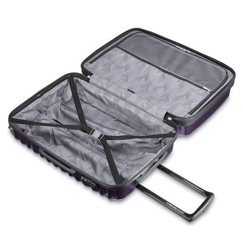 Samsonite Ziplite 4.0 Spinner Medium Expandable in Purple inside view