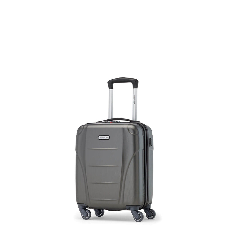 Samsonite Winfield NXT Spinner Underseater in Charcoal front view