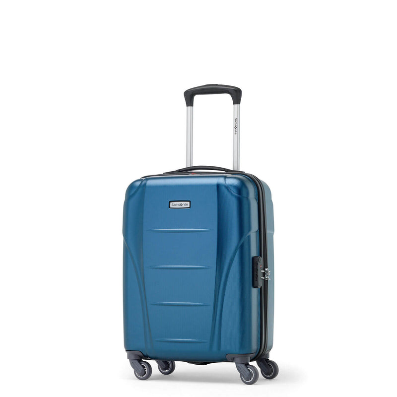 Samsonite Winfield NXT Spinner Carry-On in Blue front view