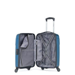 Samsonite Winfield NXT Spinner Carry-On in Blue inside view