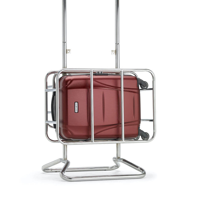 Samsonite Winfield NXT Spinner Carry-On in Dark Red Air Canada cage