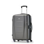 Samsonite Winfield NXT Spinner Medium Expandable in Charcoal front view