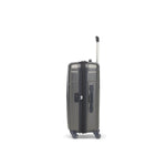 Samsonite Winfield NXT Spinner Medium Expandable in Charcoal side view