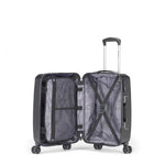 Samsonite Pursuit DLX Plus Spinner Carry-On in Black inside view