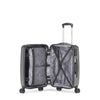 Samsonite Pursuit DLX Plus Spinner Carry-On in Charcoal inside view