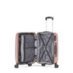 Samsonite Pursuit DLX Plus Spinner Carry-On in Rose Gold inside view