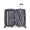 Samsonite Pursuit DLX Plus Spinner Large Expandable in Black inside view
