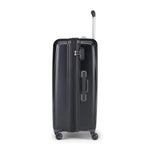 Samsonite Pursuit DLX Plus Spinner Large Expandable in Black side view