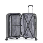 Samsonite Pursuit DLX Plus Spinner Large Expandable in Charcoal inside view