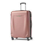 Samsonite Pursuit DLX Plus Spinner Large Expandable in Pearl Rose front view