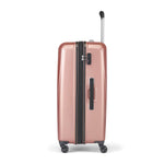 Samsonite Pursuit DLX Plus Spinner Large Expandable in Pearl Rose side view