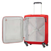 Samsonite Base Boost Spinner Carry-On in Red inside view