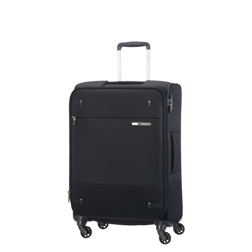Samsonite Base Boost Spinner Medium Expandable in Black front view