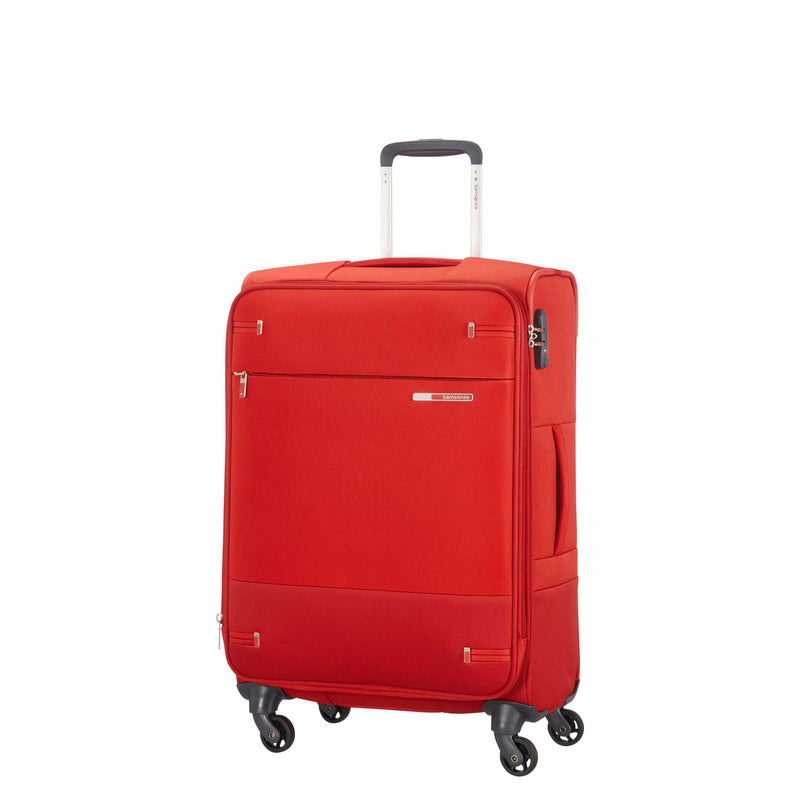 Samsonite Base Boost Spinner Medium Expandable in Red front view