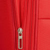 Samsonite Base Boost Spinner Medium Expandable in Red zippered expansion