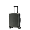 Samsonite Evoa Spinner Carry-On in Brushed Black front view