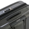 Samsonite Evoa Spinner Large Expandable in Brushed Black top view