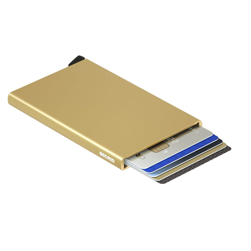 Front of gold Secrid Cardprotector