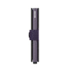 Side of purple Secrid Miniwallet Crisple