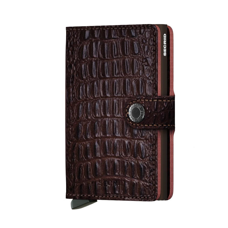 Secrid Wallet Miniwallet Nile in colour Brown - Forero’s Bags and Luggage Vancouver Richmond