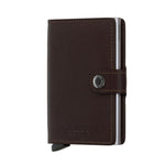 Secrid Wallets Miniwallet Original in colour Dark Brown - Forero’s Bags and Luggage Vancouver Richmond