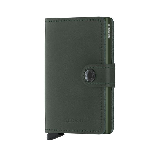 Secrid Wallets Miniwallet Original in colour Green - Forero’s Bags and Luggage Vancouver Richmond