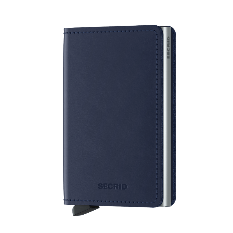 Secrid Wallets Slimwallet Original in colour Navy - Forero’s Bags and Luggage Vancouver Richmond