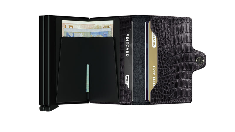 Twinwallet Nile - Black - Forero’s Bags and Luggage
