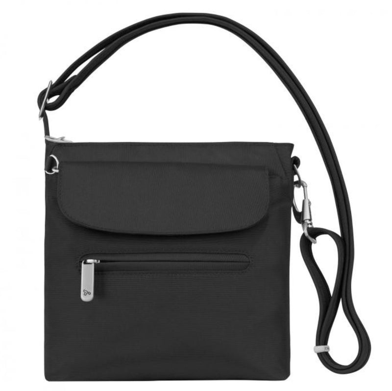 Travelon Anti-Theft Classic Mini Shoulder Bag in colour Black - Forero’s Bags and Luggage Vancouver Richmond