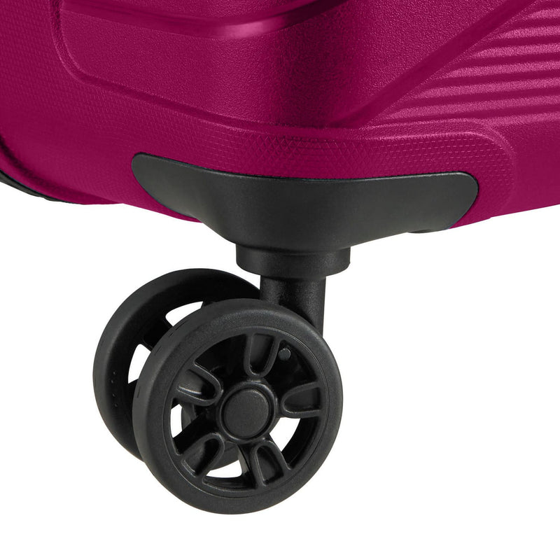 Wheels of deep orchid American Tourister Airconic Spinner Medium