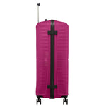 Side of deep orchid American Tourister Airconic Spinner Large