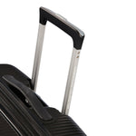Pull handle of bass black American Tourister Curio Spinner Carry-On