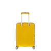Back of golden yellow American Tourister Curio Spinner Carry-On