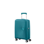 Front of jade green American Tourister Curio Spinner Carry-On
